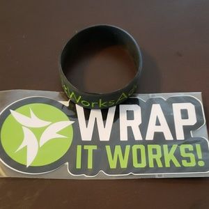 It Works Sticker/Bracelet duo